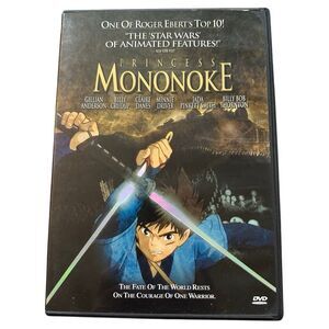 Princess Mononoke DVD Studio Ghibli Anime Film Hayao Miyazaki